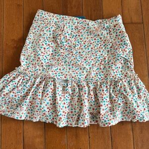 Delia’s ruffled skirt size 3 for juniors girls red/blue/pink